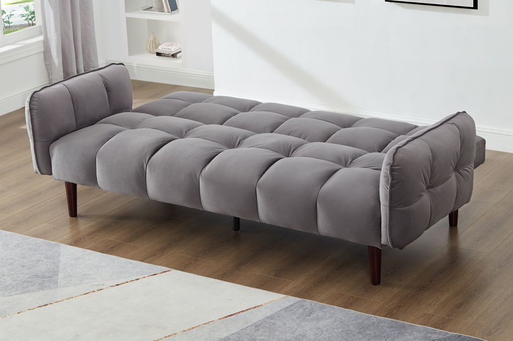 Velvet Klick-Klack Sofa Bed - T1511