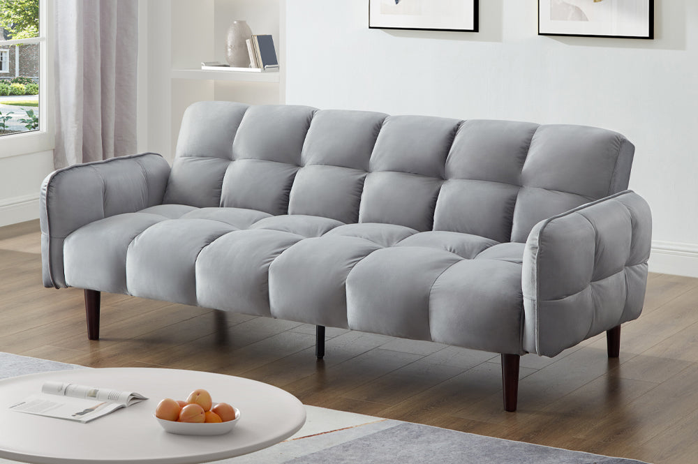 Velvet Klick-Klack Sofa Bed - T1511