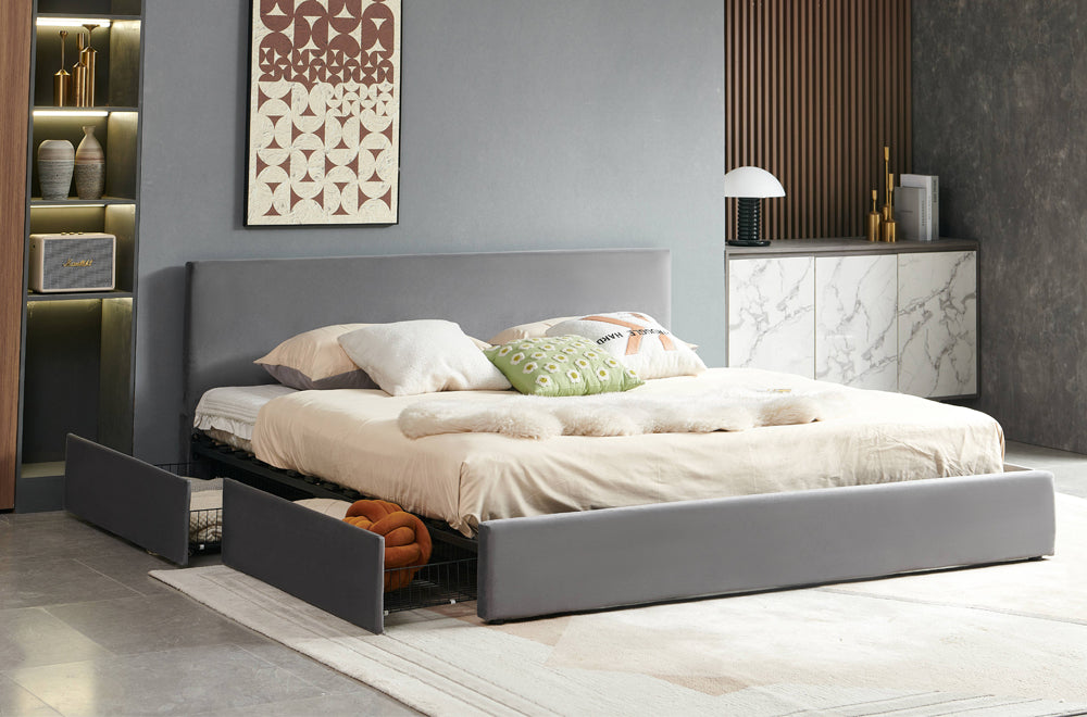 Storage Platform Bed - T2128