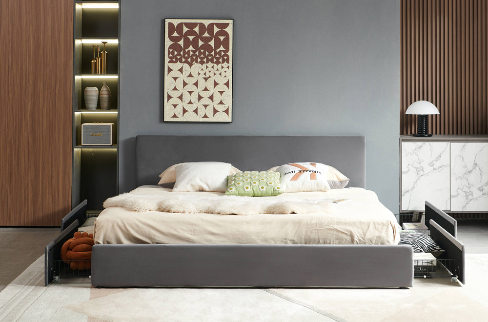 Storage Platform Bed - T2128