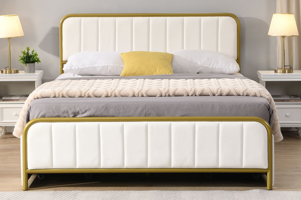 Storage Bed in White - T2334W