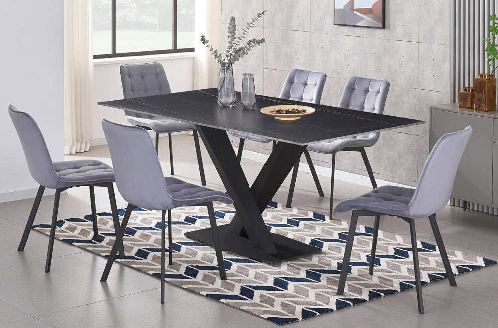 Sintered Stone 7pc Dining Set - T3525