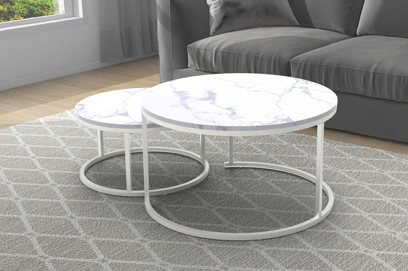Marble Nesting Table Set - T5501