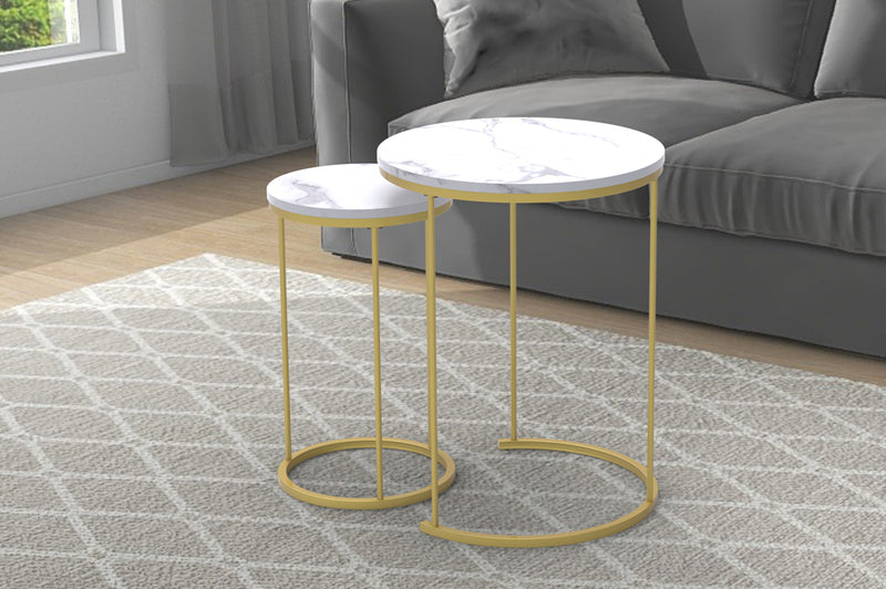 Marble Nesting Table Set - T5503