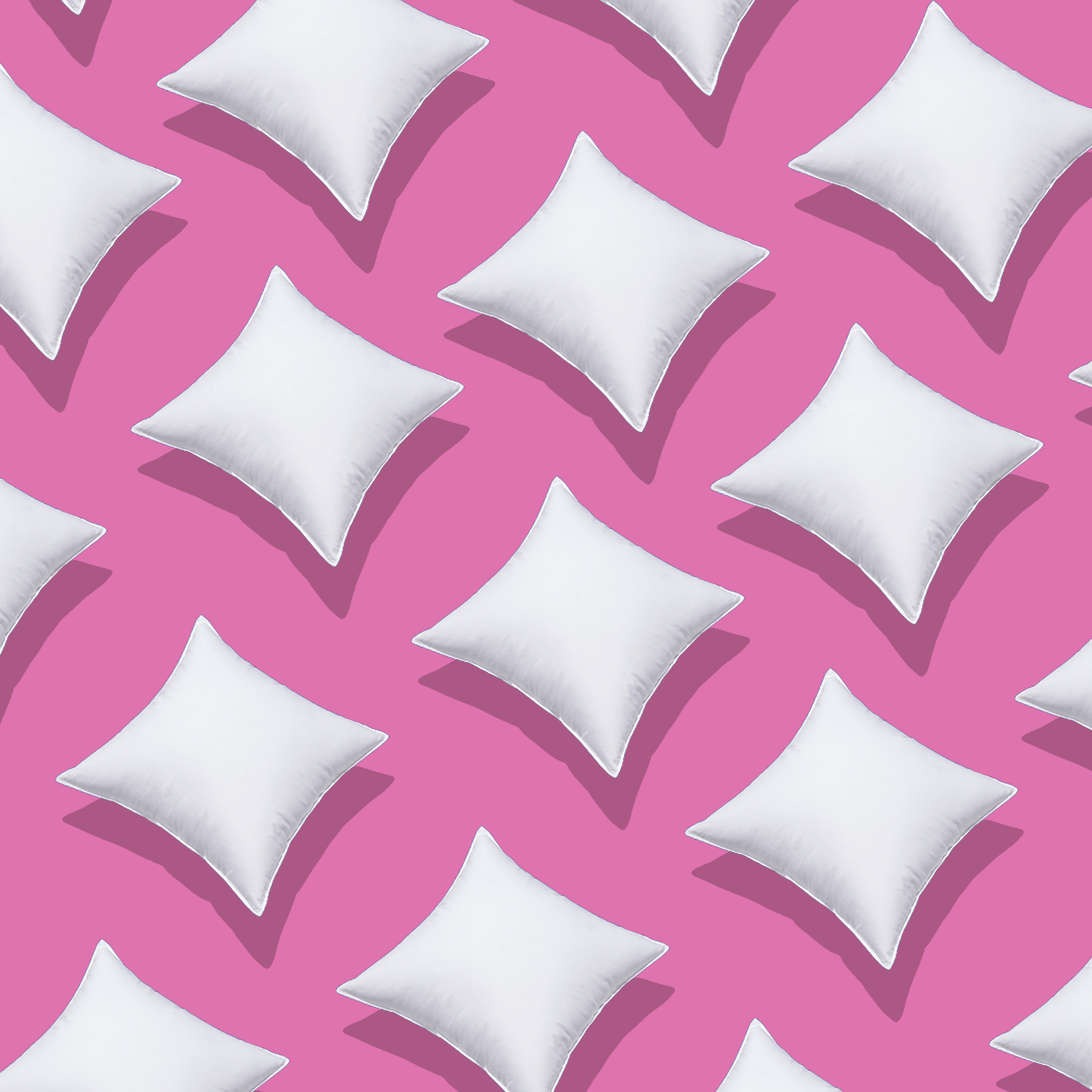 White Down Cushions