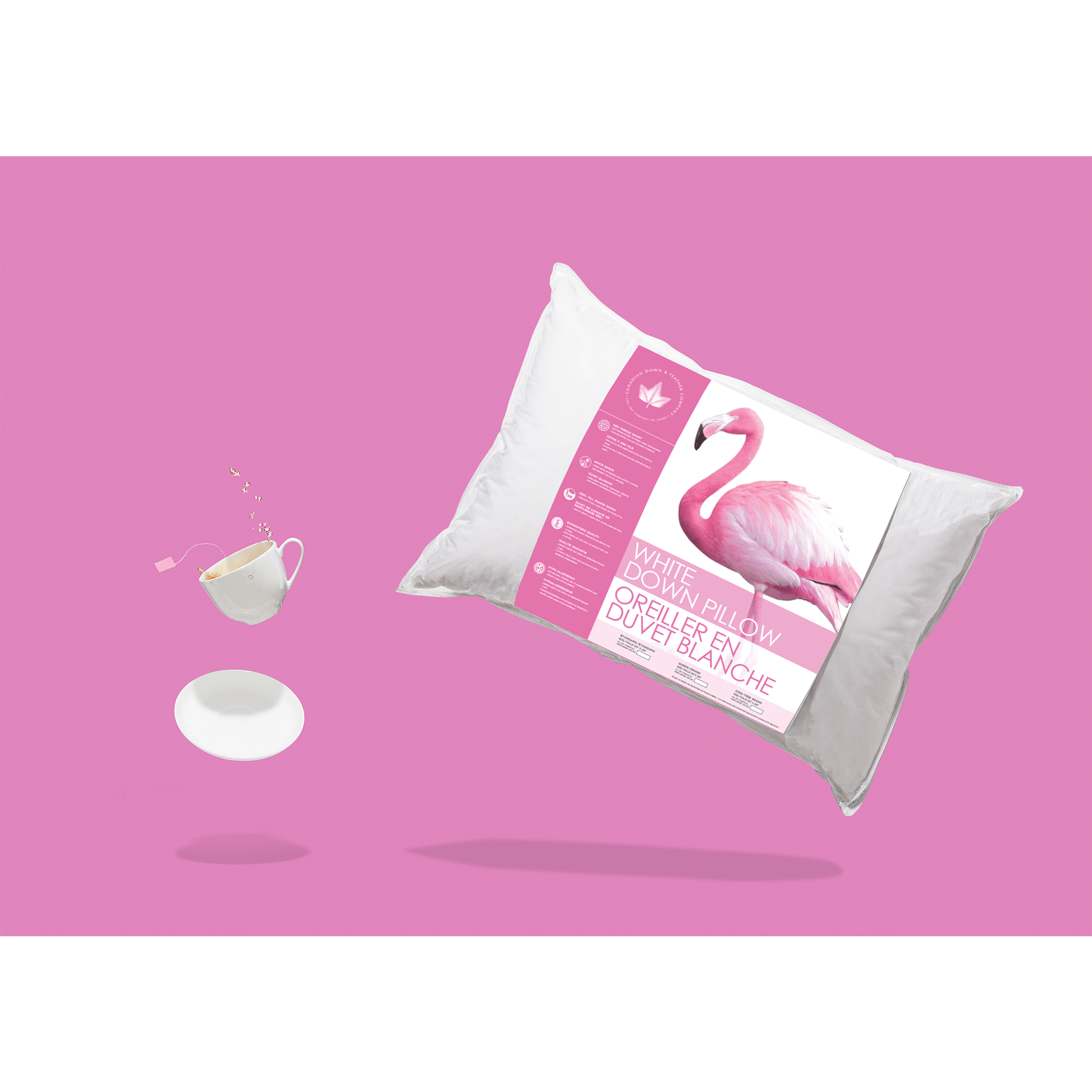 White Down Pillow