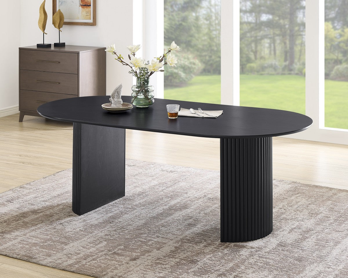Terra Dining Table in Black