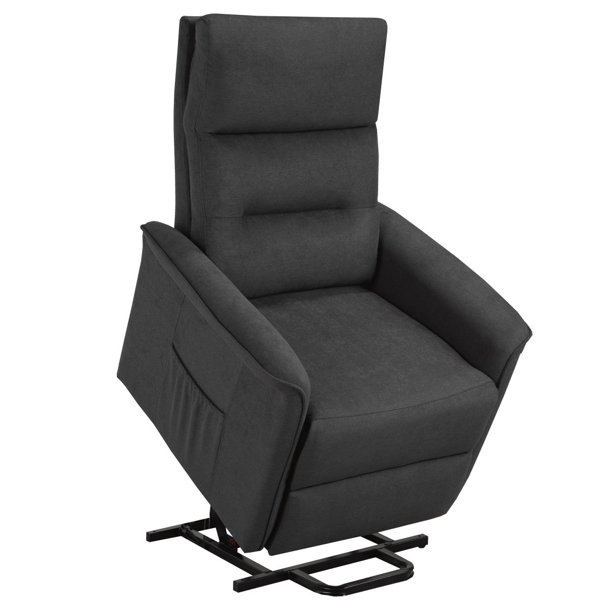 Ariel Recliner Lift Chair in Dark Grey