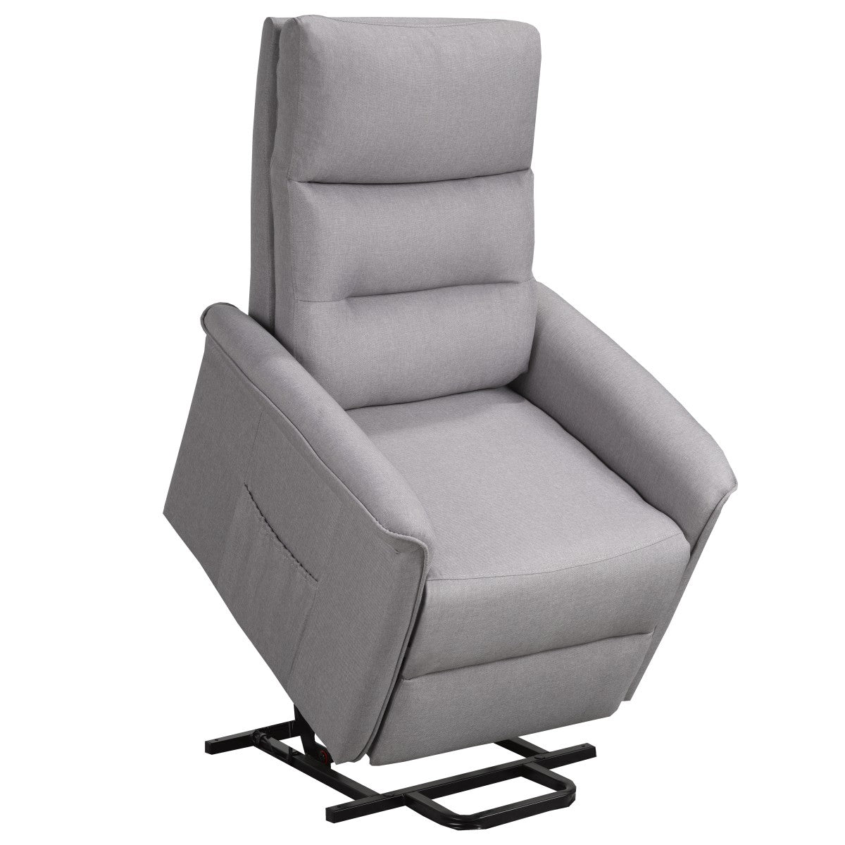 Ariel Recliner Lift Chair in Light Grey