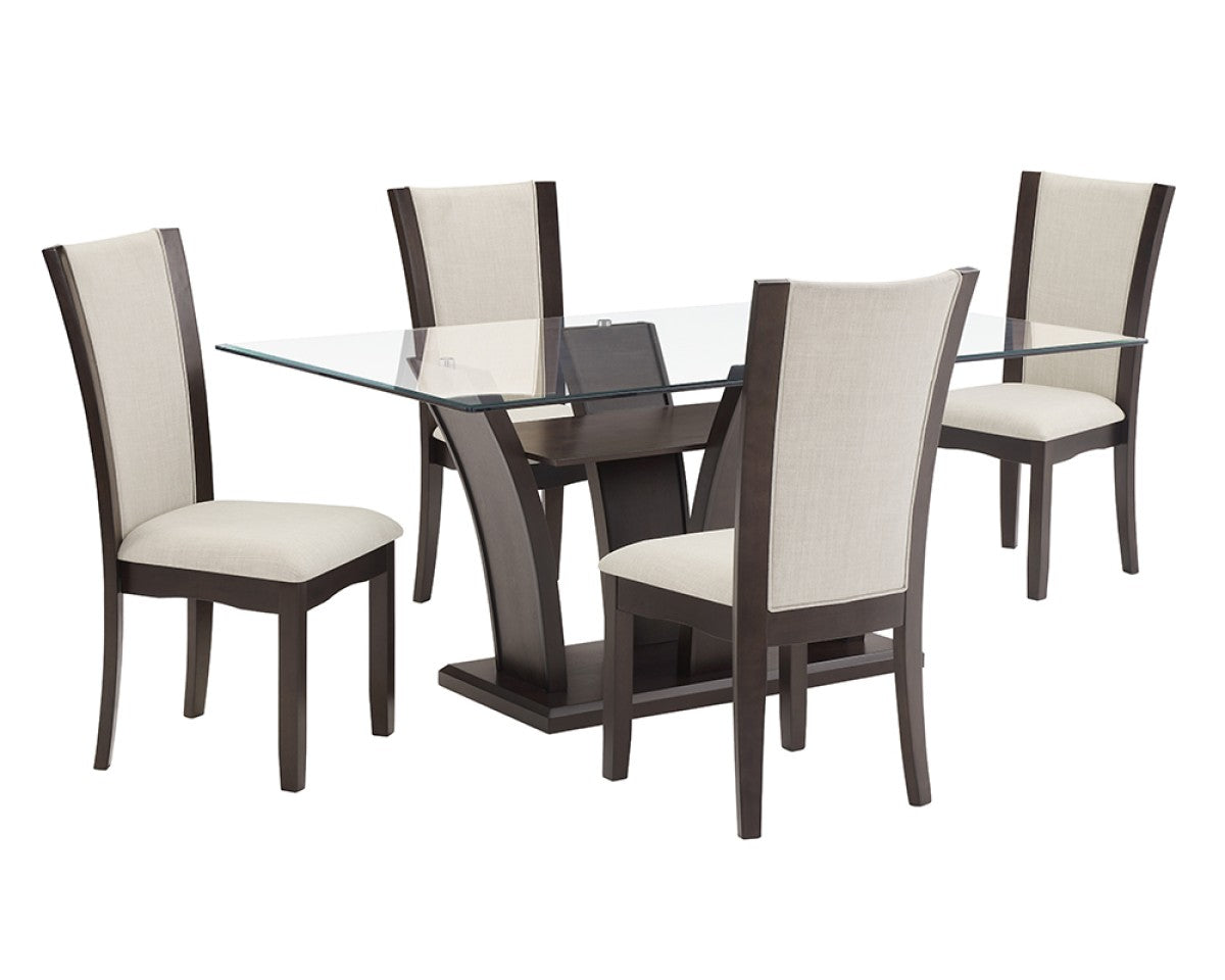 Aria Dining Set in Espresso