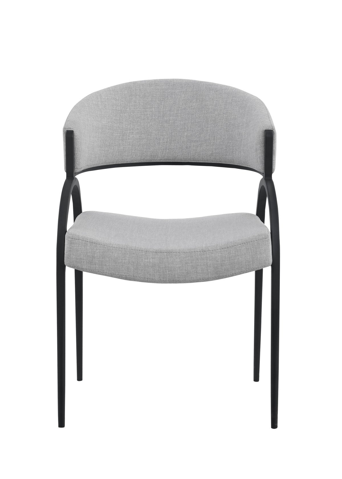 Alessia Dining Chair in Grey, Set of 2