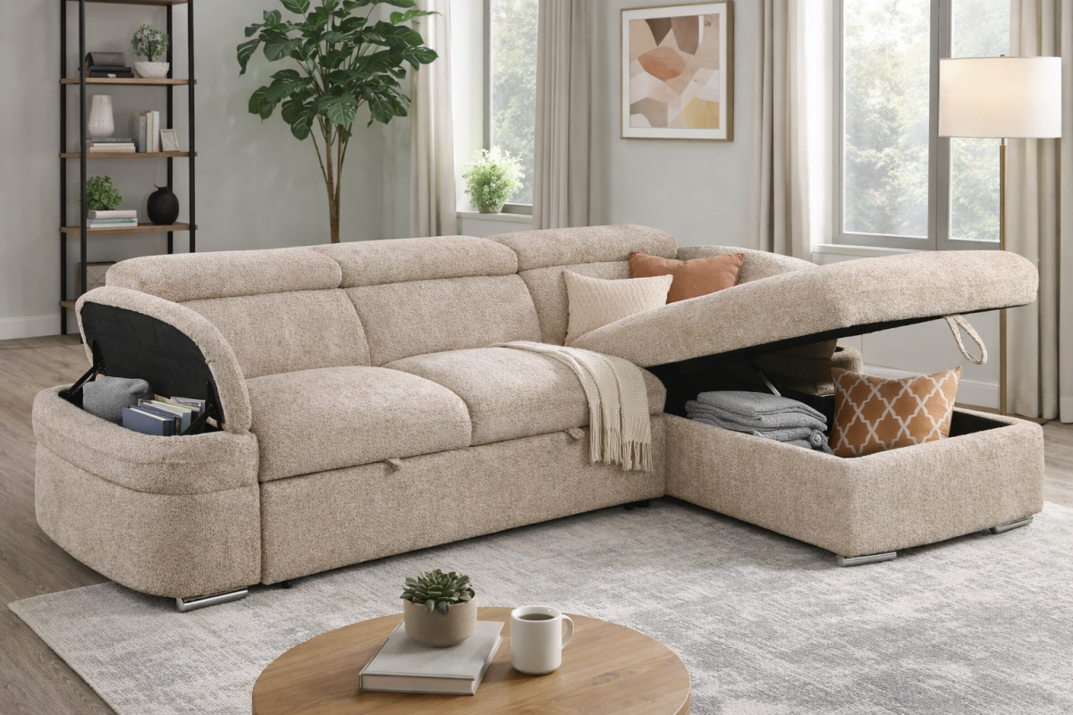 Katrina Sleeper Sectional