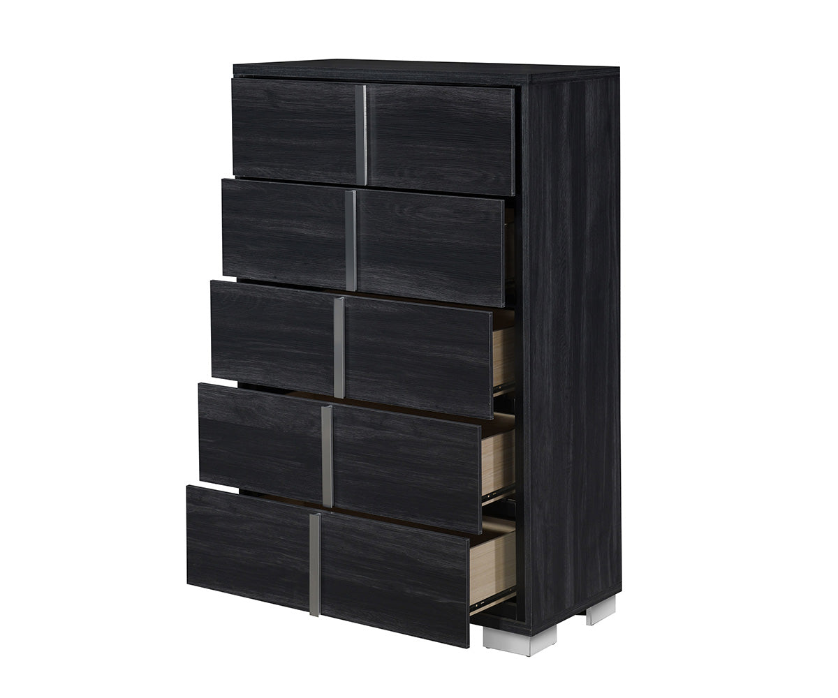 Freya Bedroom Set in Grey