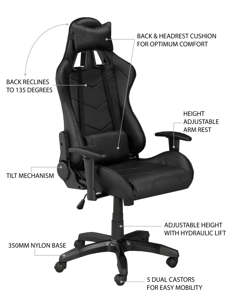 Cairo Gaming Desk & Chair