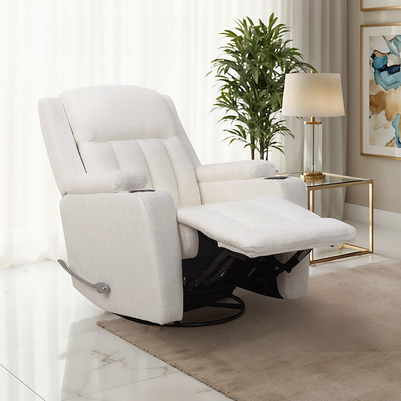 Ivory Rocker Recliner - IF-6316