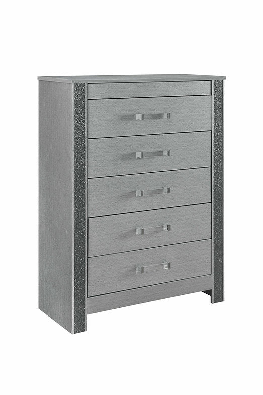 Logan Silver Bedroom Set