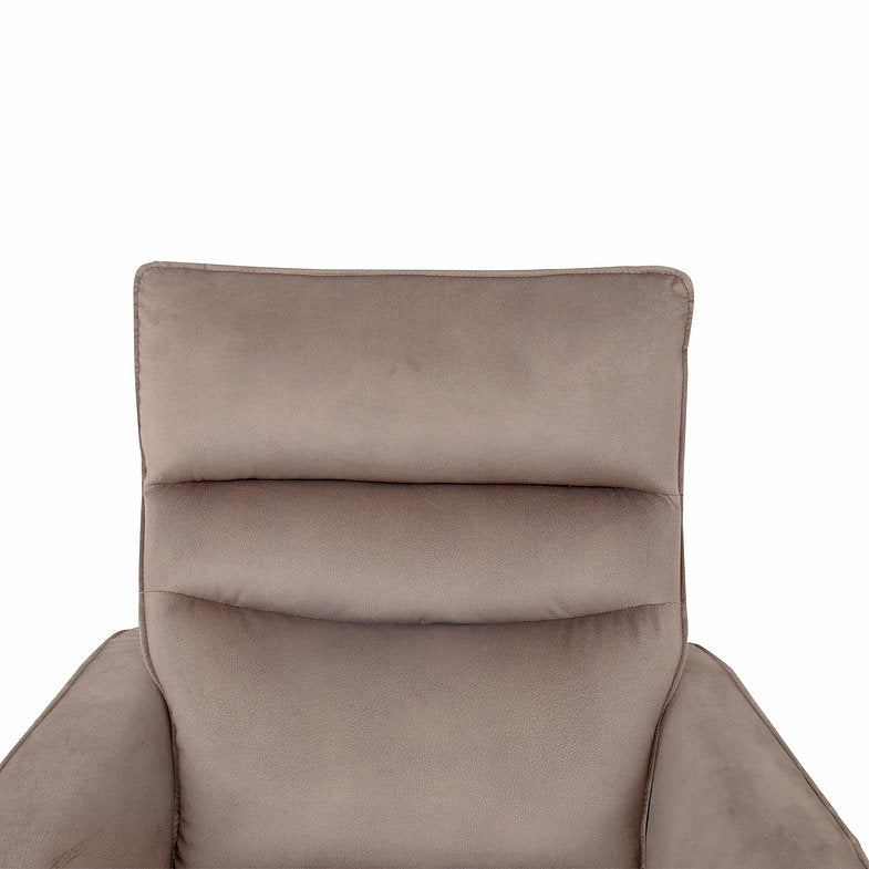 Taupe Rocker Recliner - IF-6328