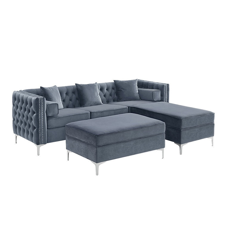 Reversible Sectional Sofa - IF-9282