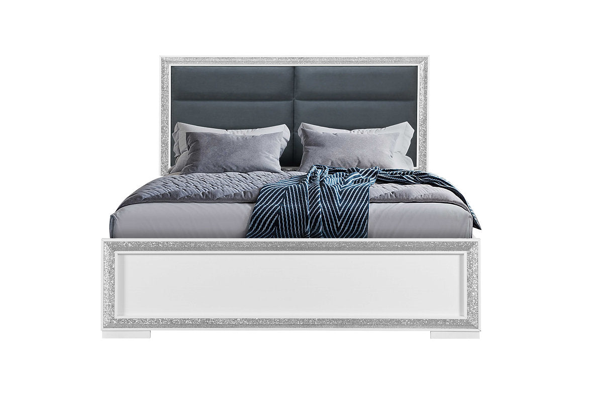 Andros Silver Bedroom Set
