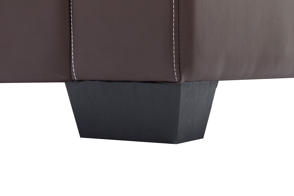 Bonded Leather Sectional Sofa - IF-9355