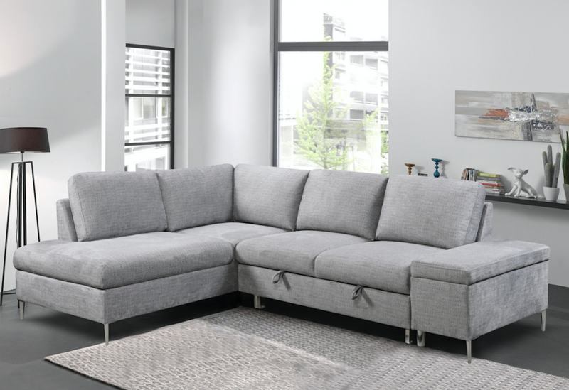 LHF Sleeper Sectional with Storage Bench - IF-9022