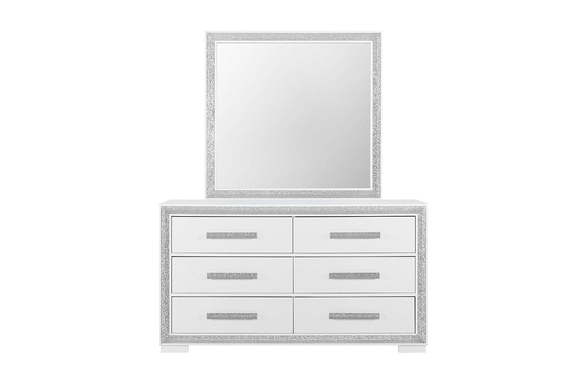 Andros Silver Bedroom Set