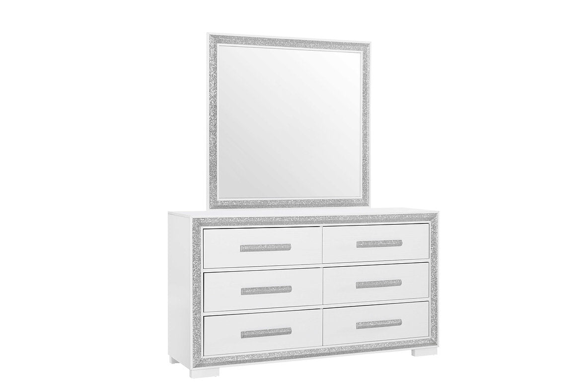 Andros Silver Bedroom Set