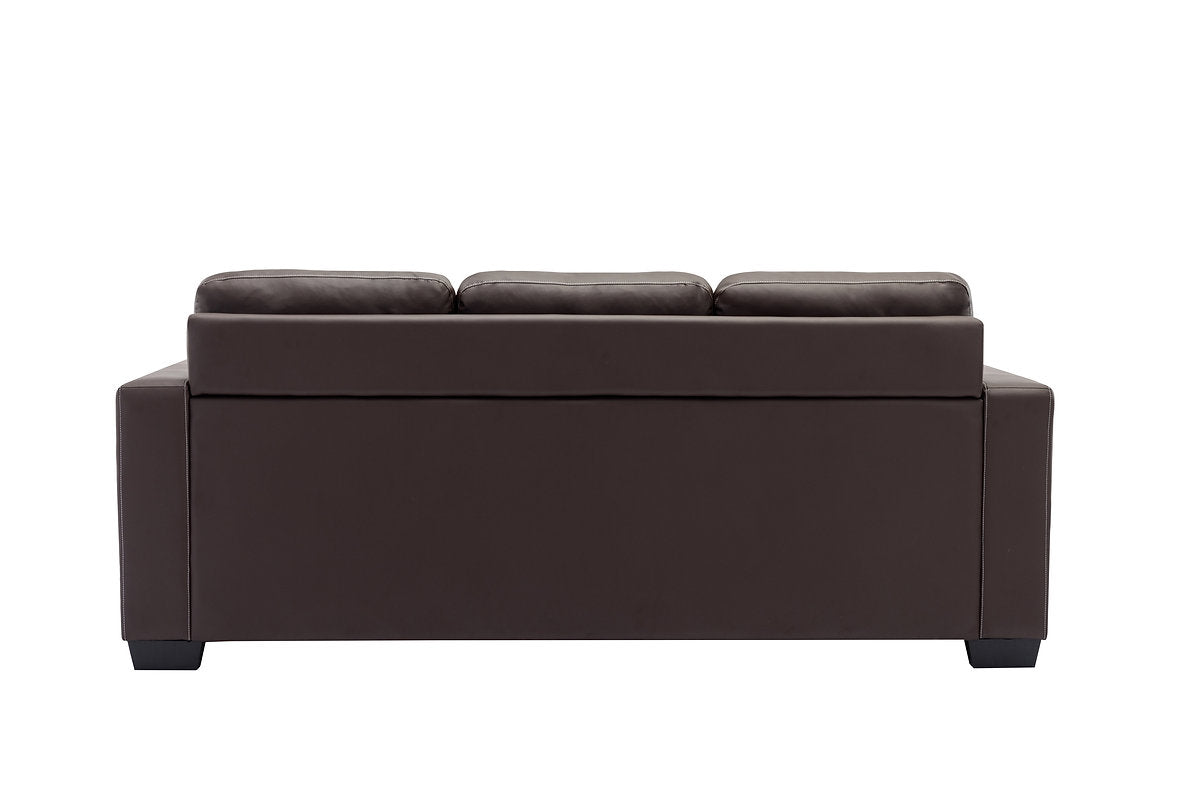 Bonded Leather Sectional Sofa - IF-9355