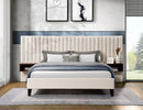 Extended Headboard Platform Bed - IF-5561