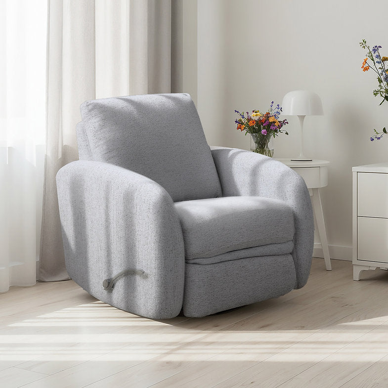 Adjustable Headrest Rocker Recliner - IF-6355