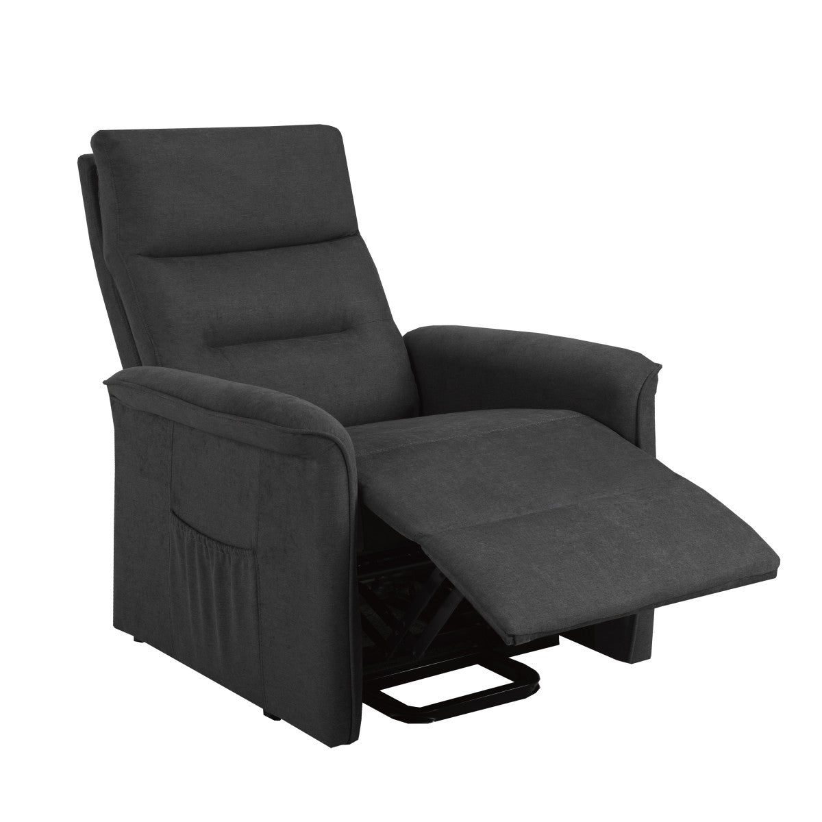 Ariel Recliner Lift Chair in Dark Grey