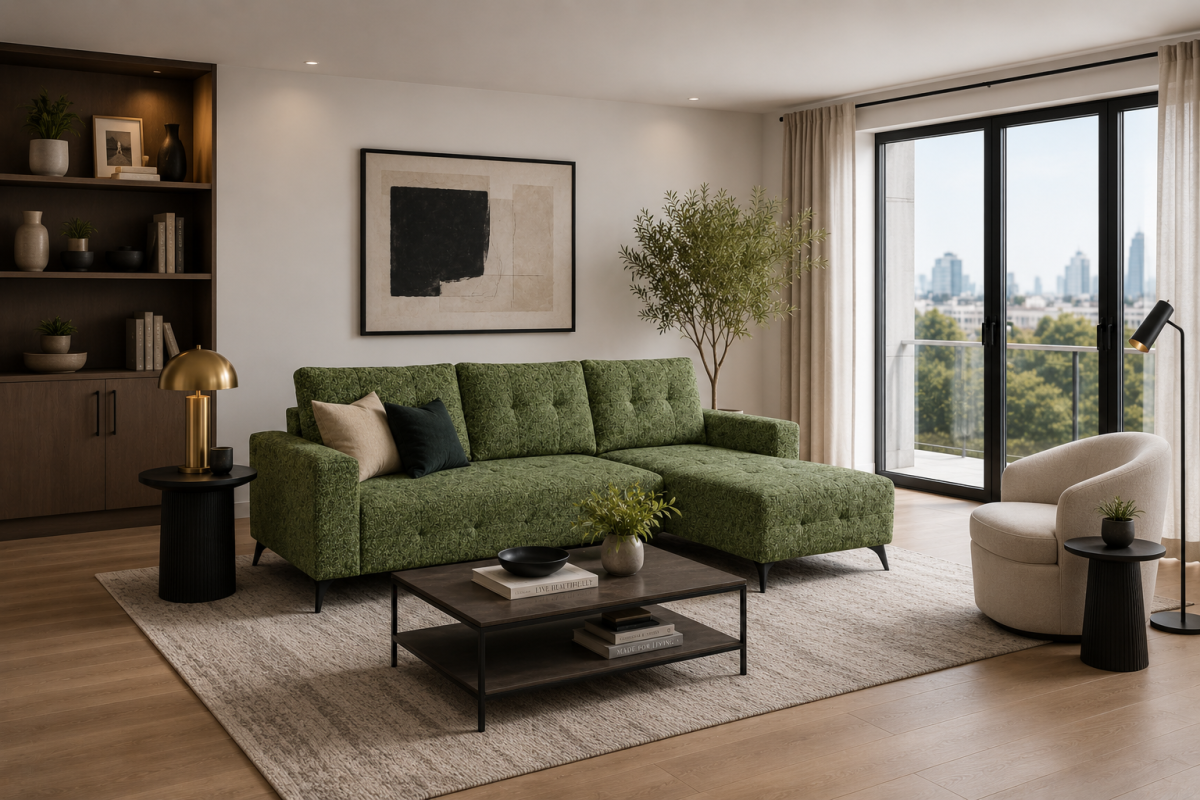 Pine Sleeper Sectional