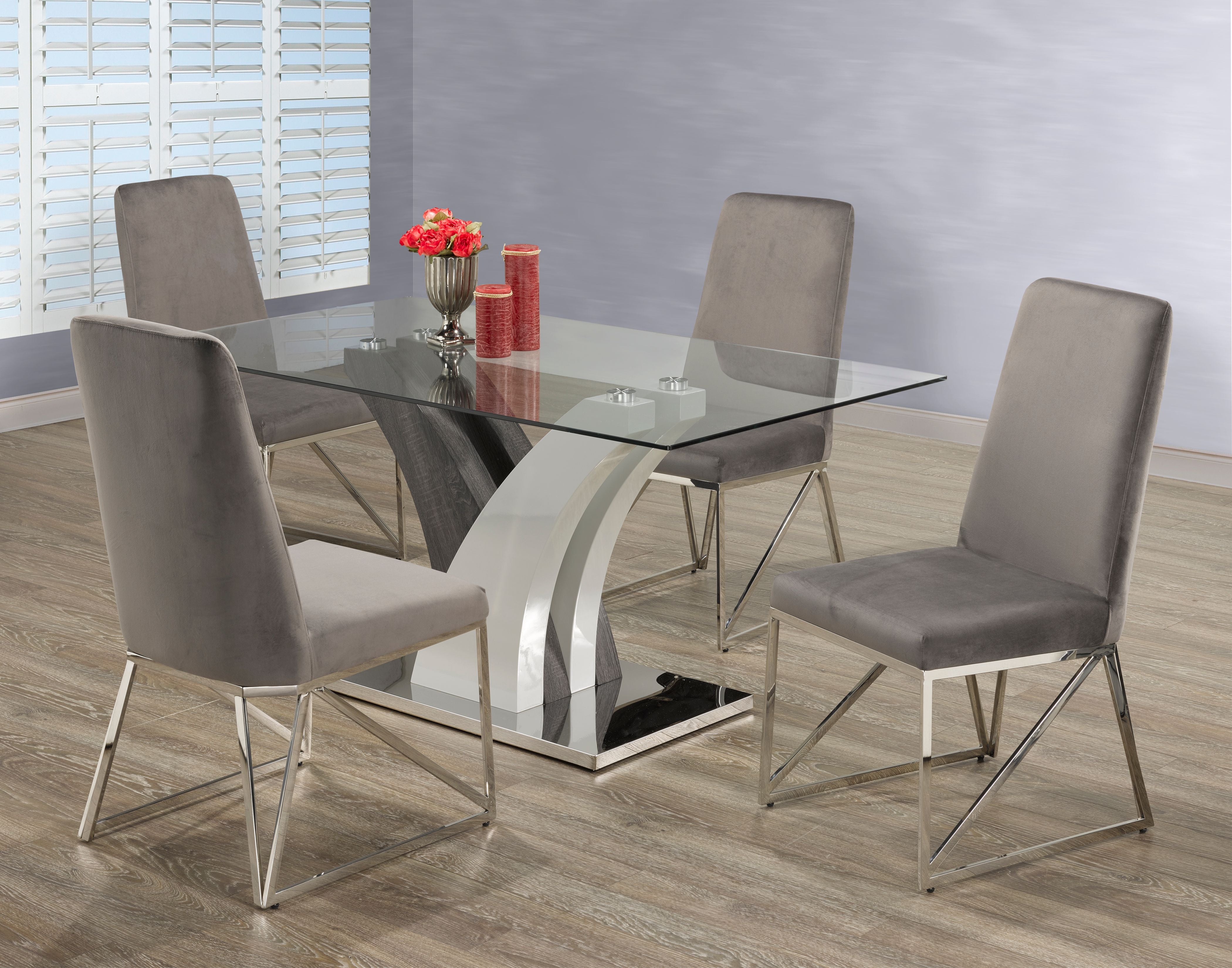 Elsie 5pc Dining Set