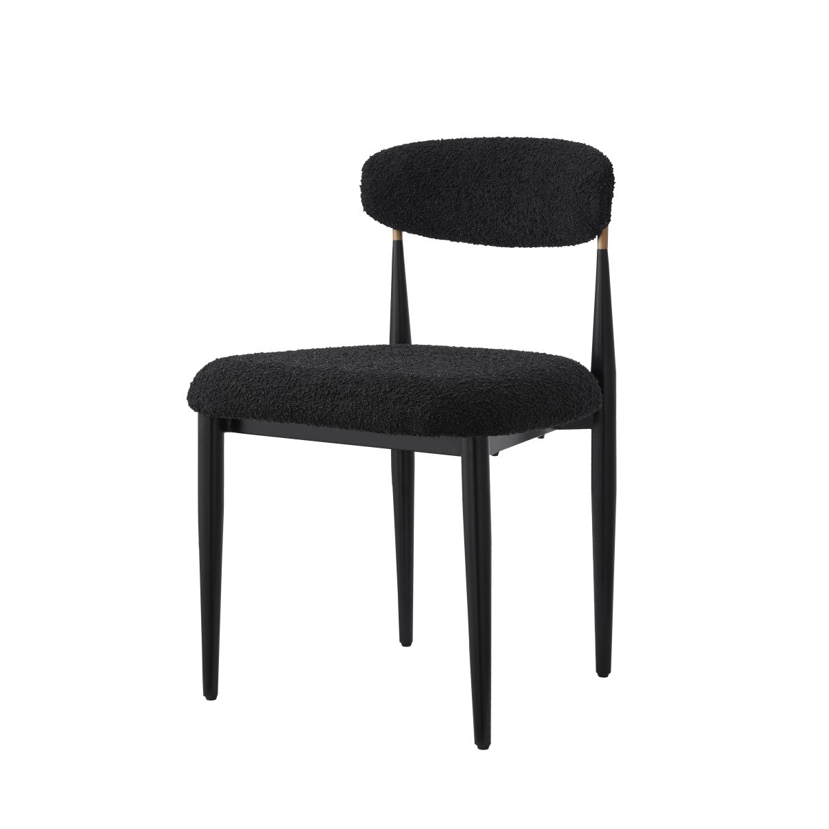 Kodi Dining Chair in Black, Set of 2