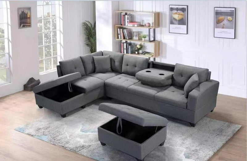 Isaac Storage Sectional