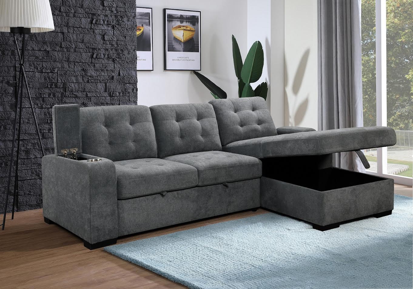 Sofa Bed Sectional - IF-9050