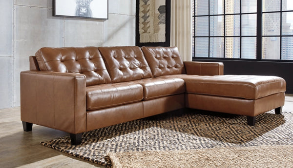 Baskove 2-Piece Sectional with Chaise - Furnish 4 Less