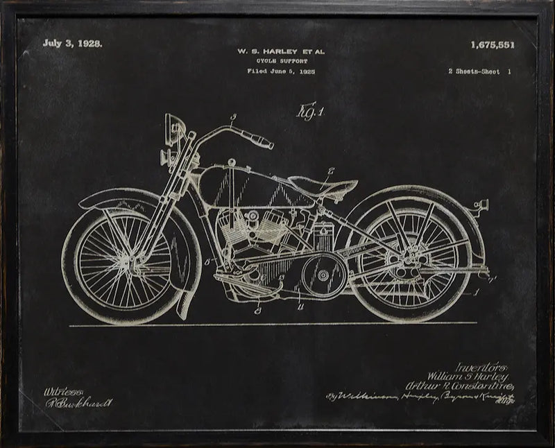 Harley Patent, 1928 - Furnish 4 Less