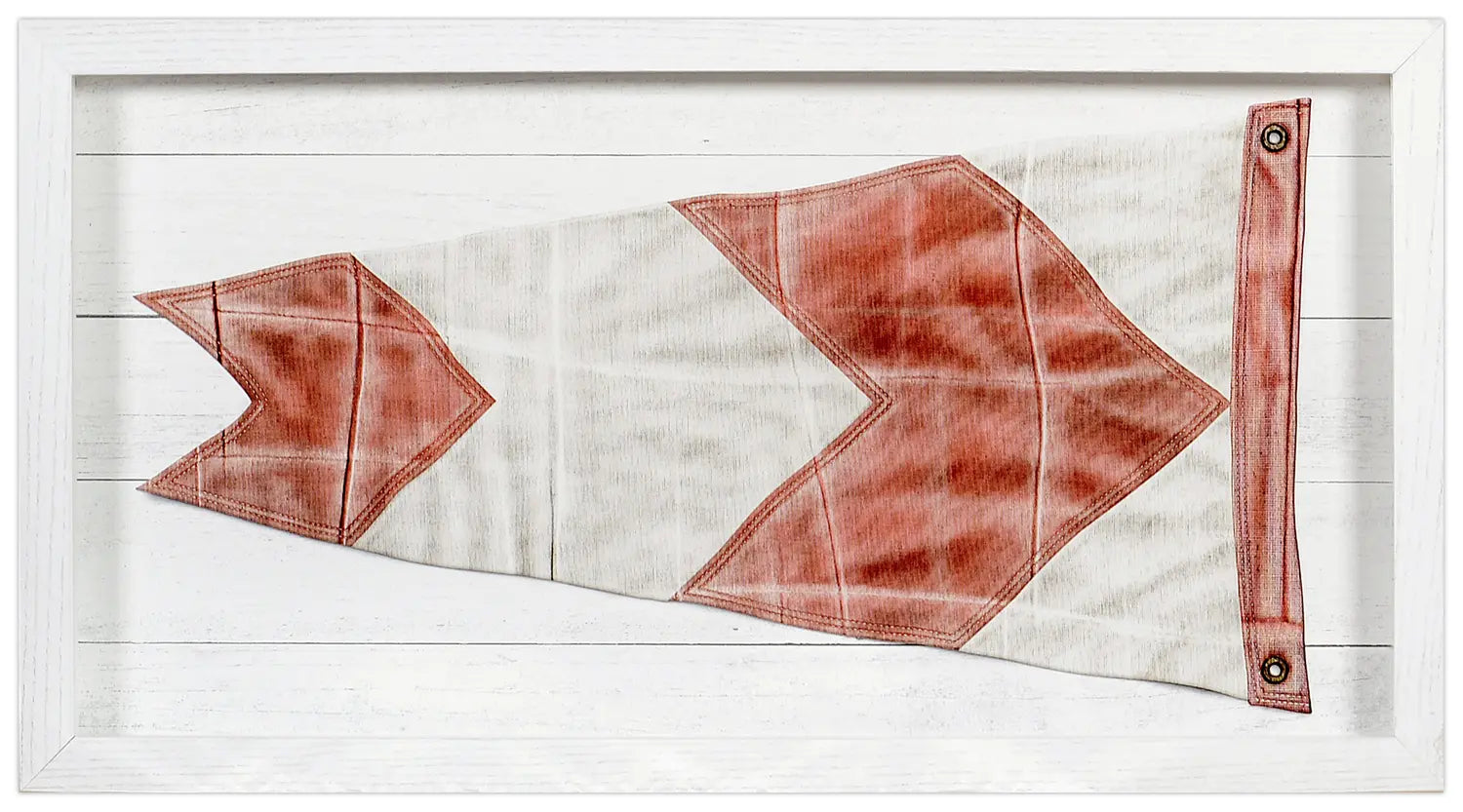 Yachting Burgee, Red (Set of 4) - Furnish 4 Less