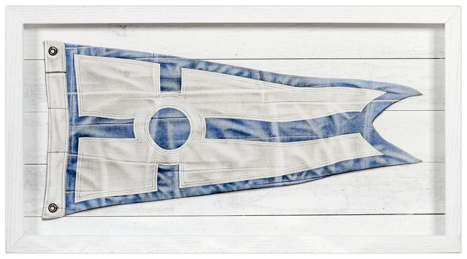 Yachting Burgee, Blue (Set of 4) - Furnish 4 Less