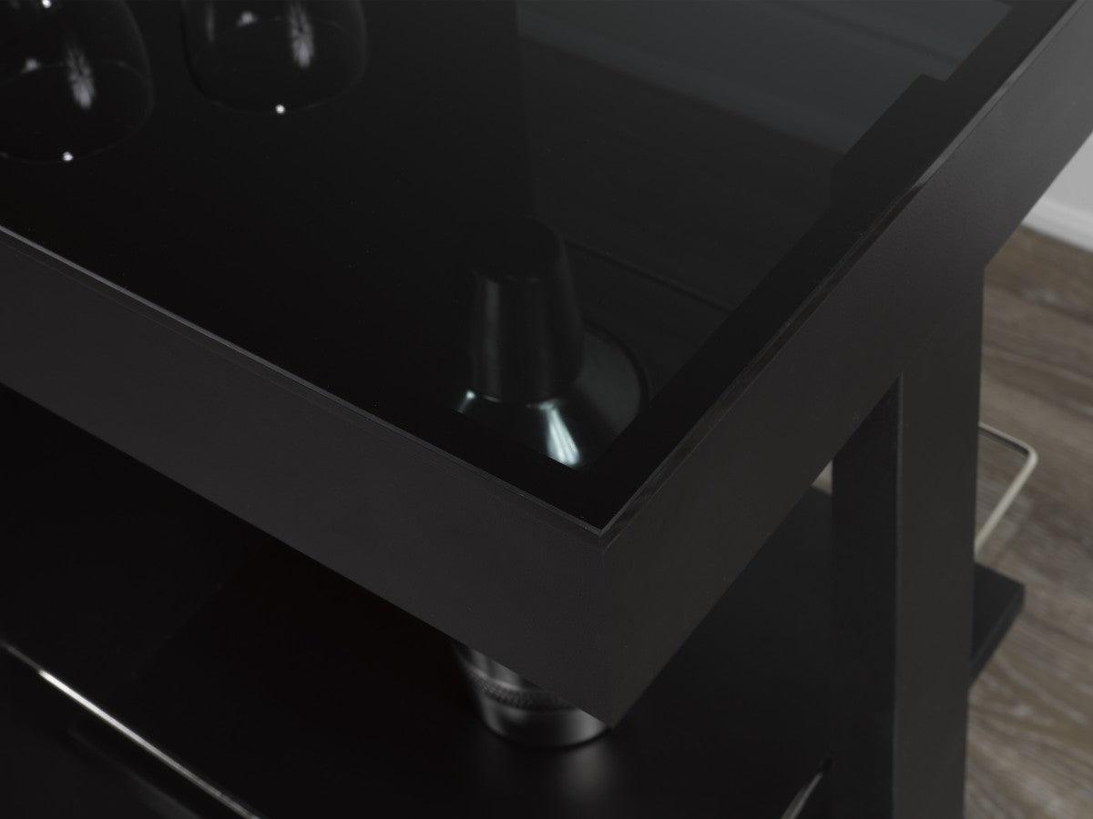 Bar Cabinet in Black - B15302 - Furnish 4 Less