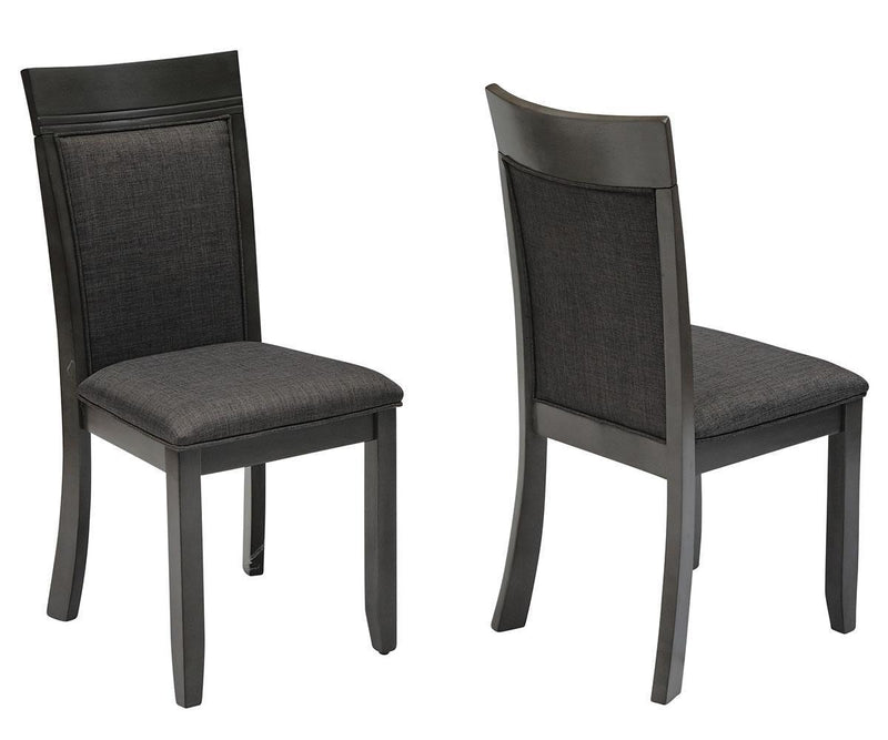 Nellie Chairs in Grey or Espresso (2 Per Box) - KW3649 - Furnish 4 Less