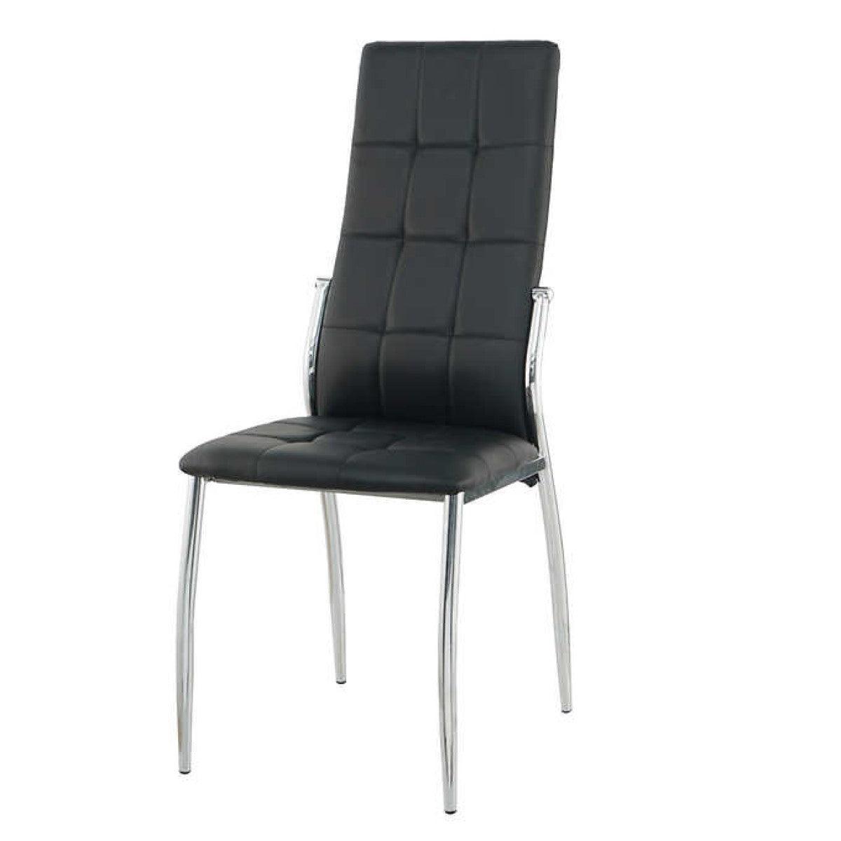 DINING CHAIR (SET OF 4) BLACK - B1142 - Furnish 4 Less
