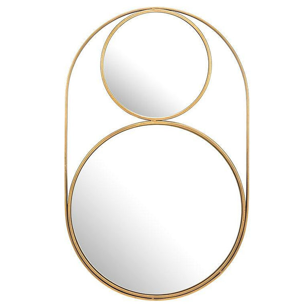 Double Circle Mirror - Furnish 4 Less