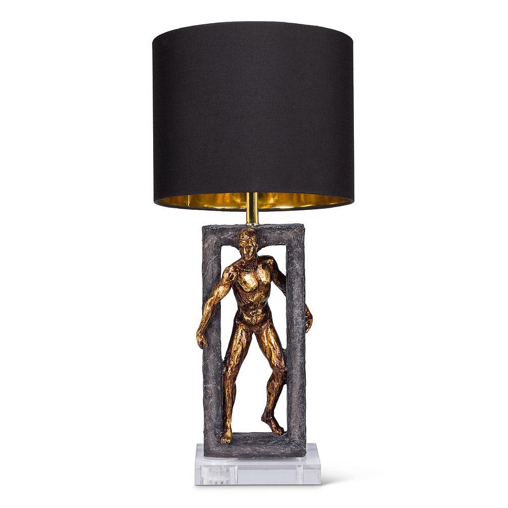 Man in Doorway Table Lamp - Furnish 4 Less