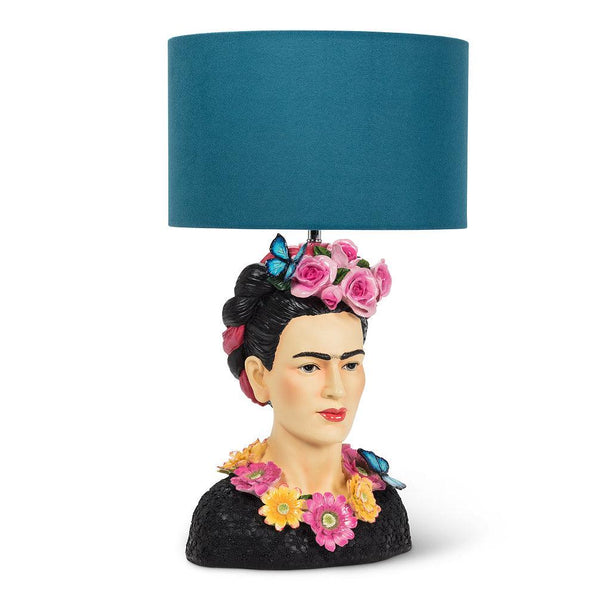Lady with Flowers Table Lamp - Furnish 4 Less