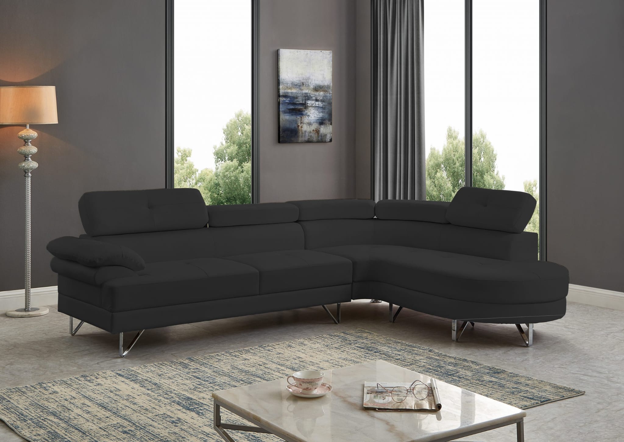Lucas RHF Sectional Sofa