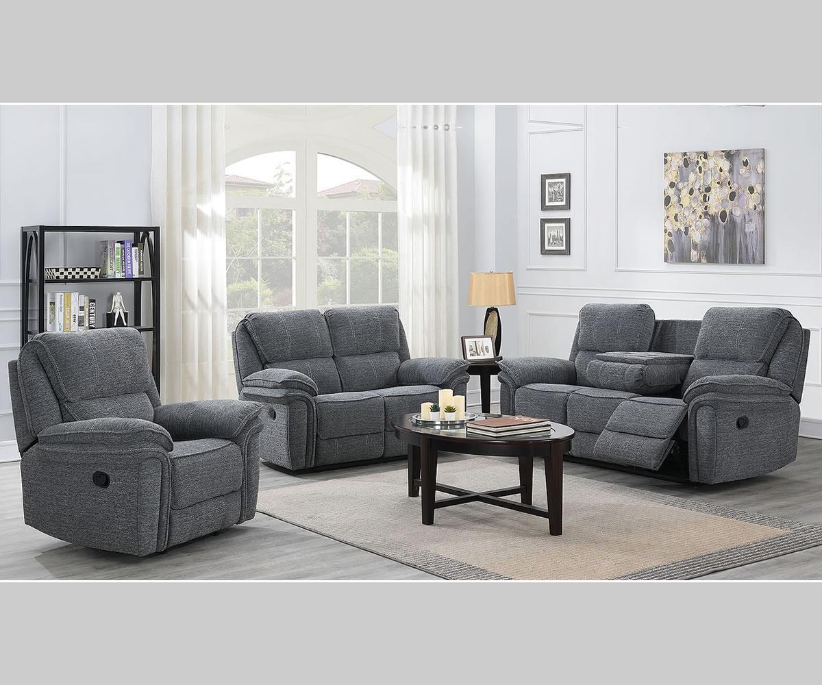 Neal 3pc Manual Recliner Set - Furnish 4 Less