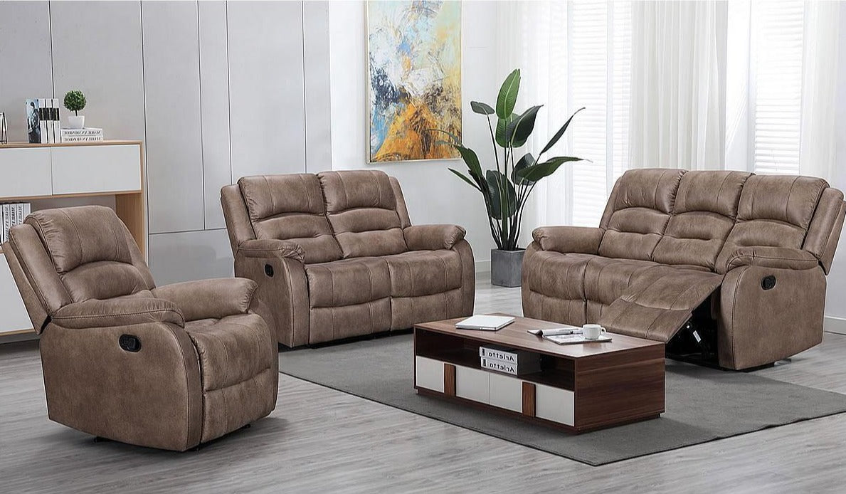 Larissa Manual Recliner Set - Furnish 4 Less