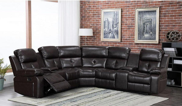 Marcel Recliner Sectional - Furnish 4 Less